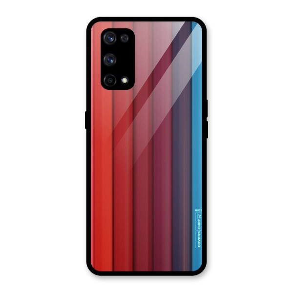 Colour Palette Glass Back Case for Realme X7 Pro