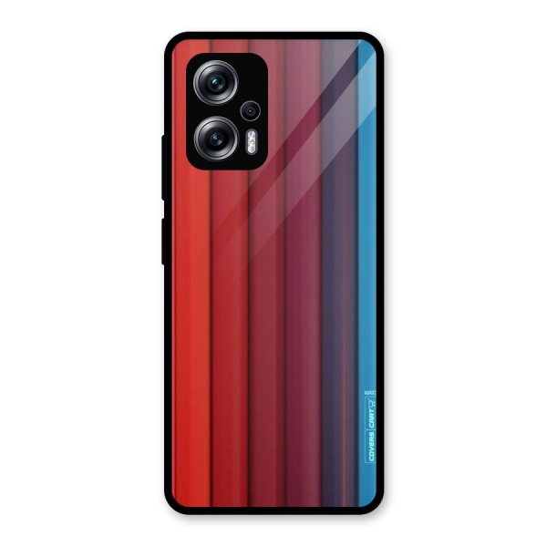 Colour Palette Glass Back Case for Redmi K50i