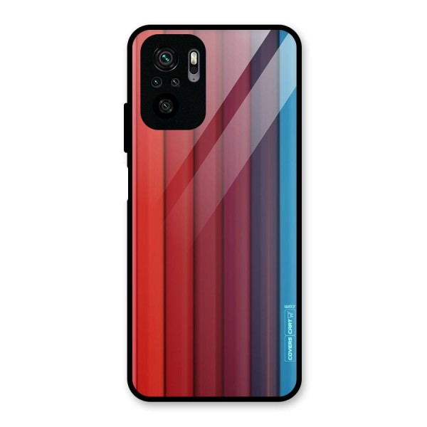 Colour Palette Glass Back Case for Redmi Note 10