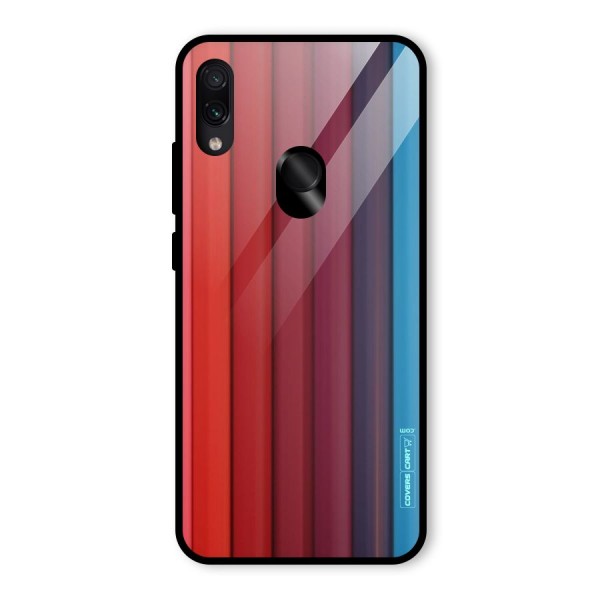 Colour Palette Glass Back Case for Redmi Note 7