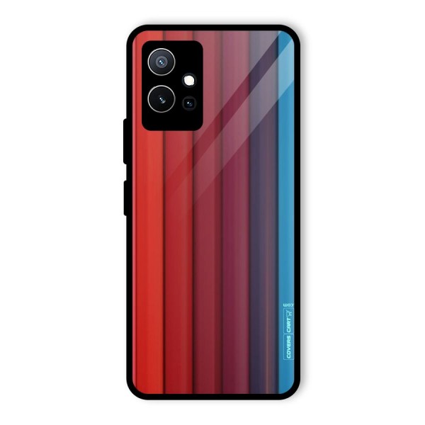 Colour Palette Glass Back Case for Vivo T1 5G