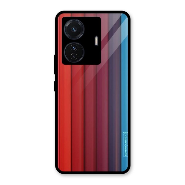 Colour Palette Glass Back Case for Vivo T1 Pro