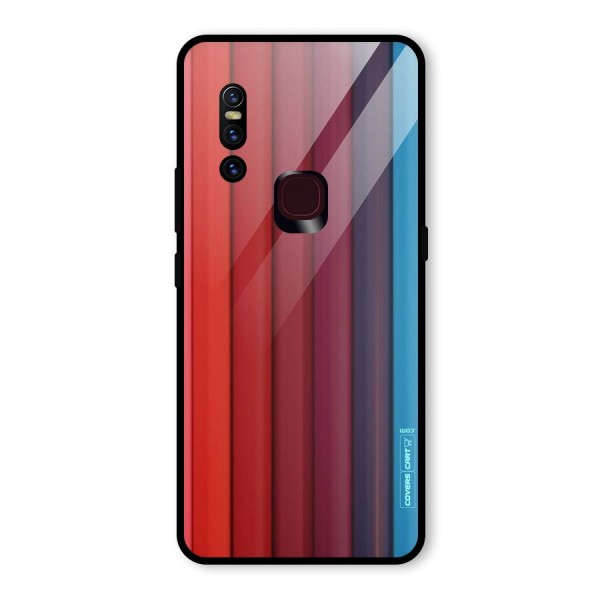 Colour Palette Glass Back Case for Vivo V15