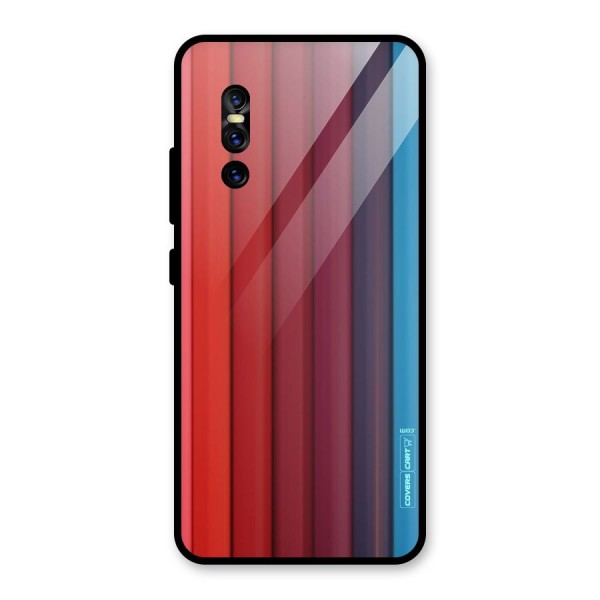 Colour Palette Glass Back Case for Vivo V15 Pro