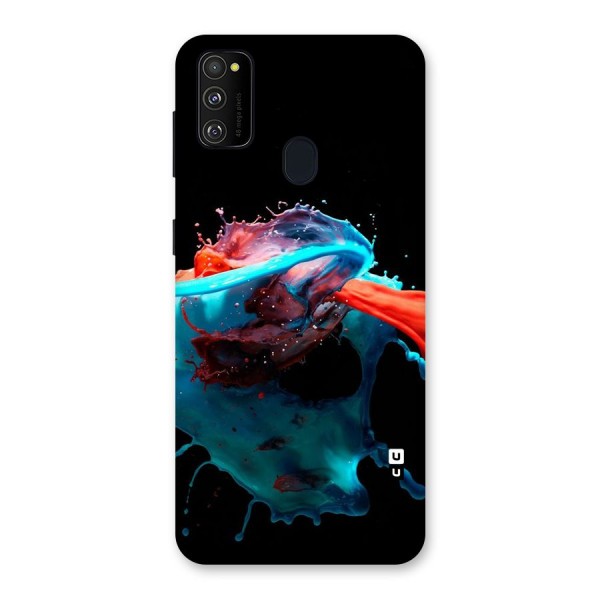 Colour War Back Case for Galaxy M21