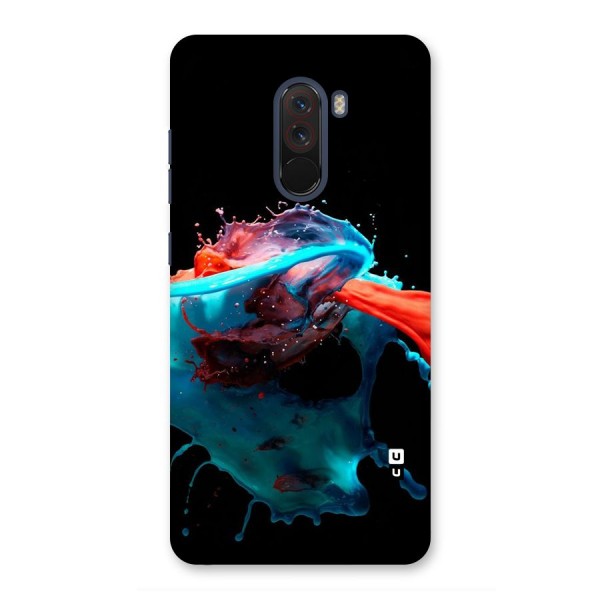 Colour War Back Case for Poco F1