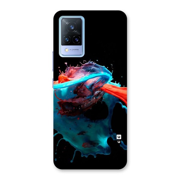 Colour War Back Case for Vivo V21 5G