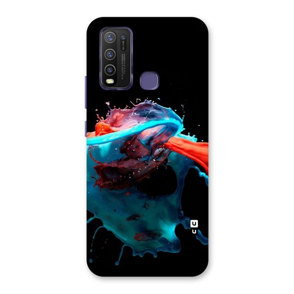 Colour War Back Case for Vivo Y30