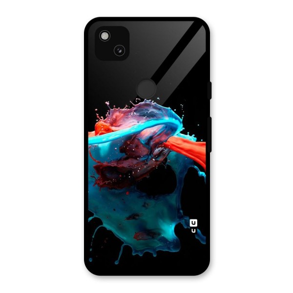 Colour War Glass Back Case for Google Pixel 4a