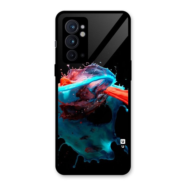 Colour War Glass Back Case for OnePlus 9RT 5G