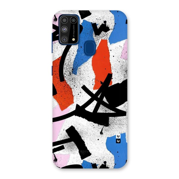 Coloured Abstract Art Back Case for Galaxy F41