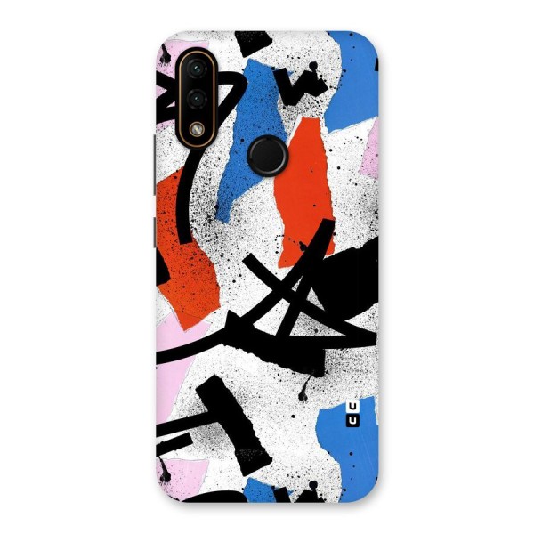 Coloured Abstract Art Back Case for Lenovo A6 Note