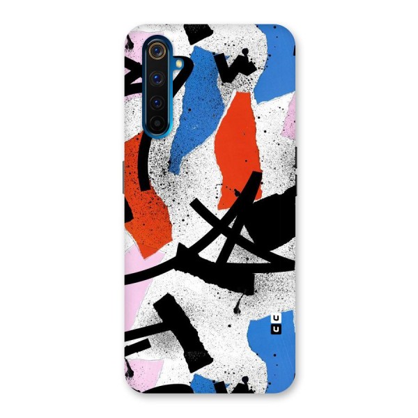 Coloured Abstract Art Back Case for Realme 6 Pro