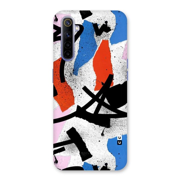 Coloured Abstract Art Back Case for Realme 6i