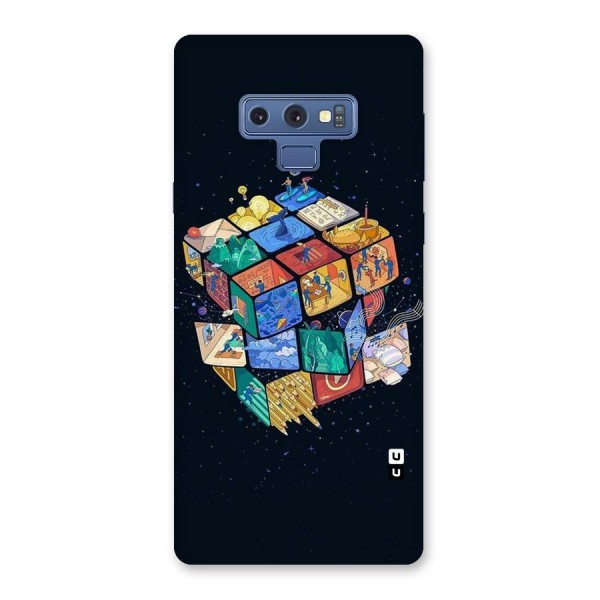 Coloured Rubic Back Case for Galaxy Note 9