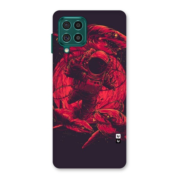 Coloured Spaceman Back Case for Galaxy F62