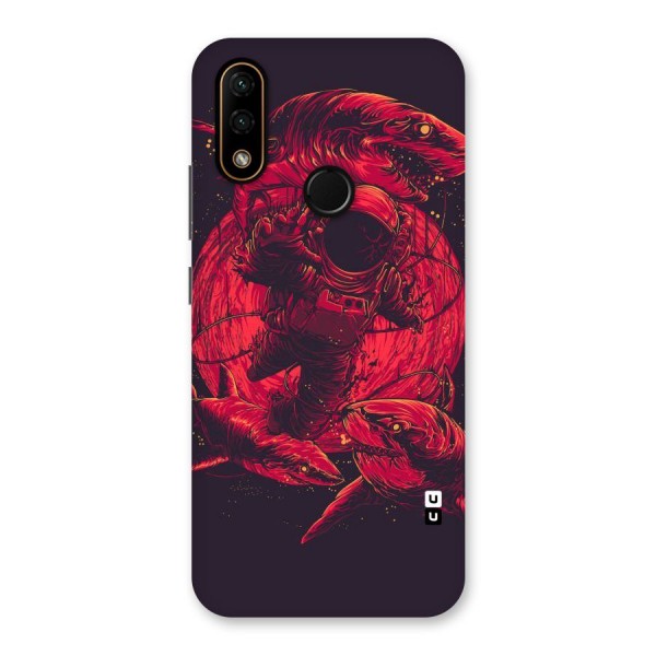 Coloured Spaceman Back Case for Lenovo A6 Note