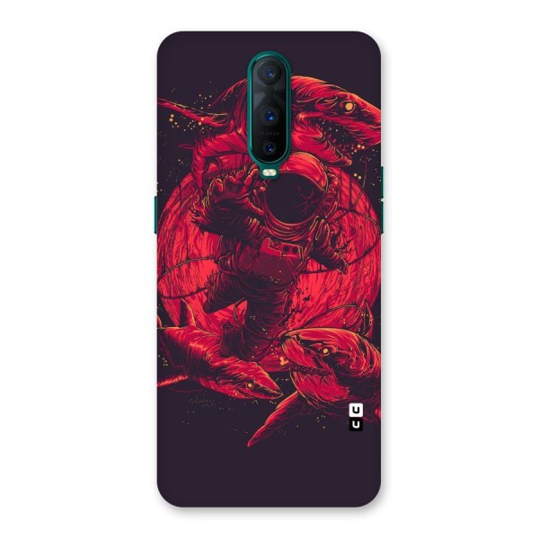 Coloured Spaceman Back Case for Oppo R17 Pro