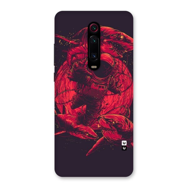 Coloured Spaceman Back Case for Redmi K20 Pro