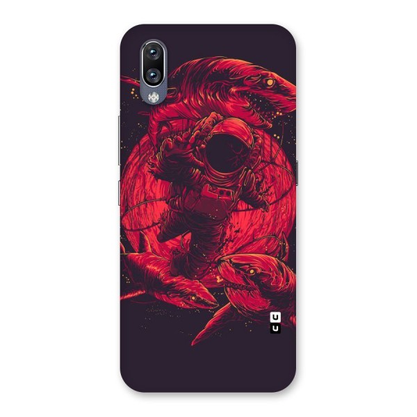 Coloured Spaceman Back Case for Vivo NEX