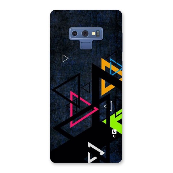 Coloured Triangles Back Case for Galaxy Note 9