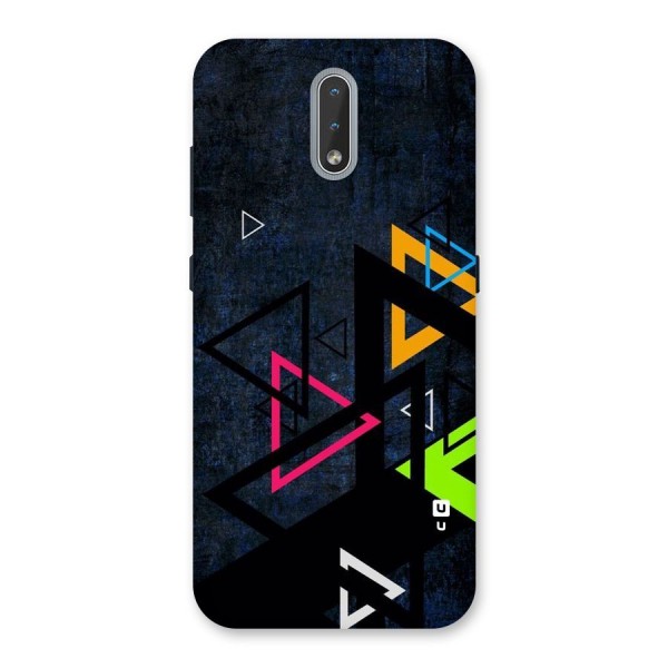 Coloured Triangles Back Case for Nokia 2.3