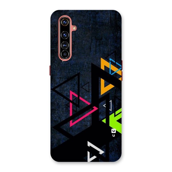 Coloured Triangles Back Case for Realme X50 Pro