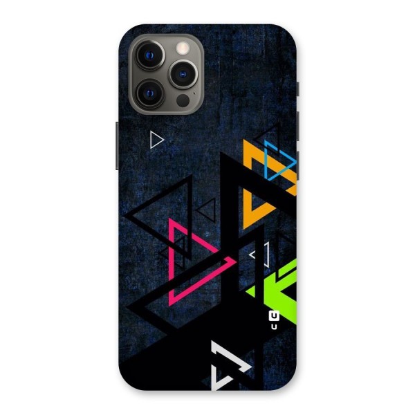 Coloured Triangles Back Case for iPhone 12 Pro Max