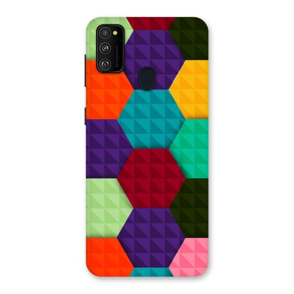 Colourful Abstract Back Case for Galaxy M21