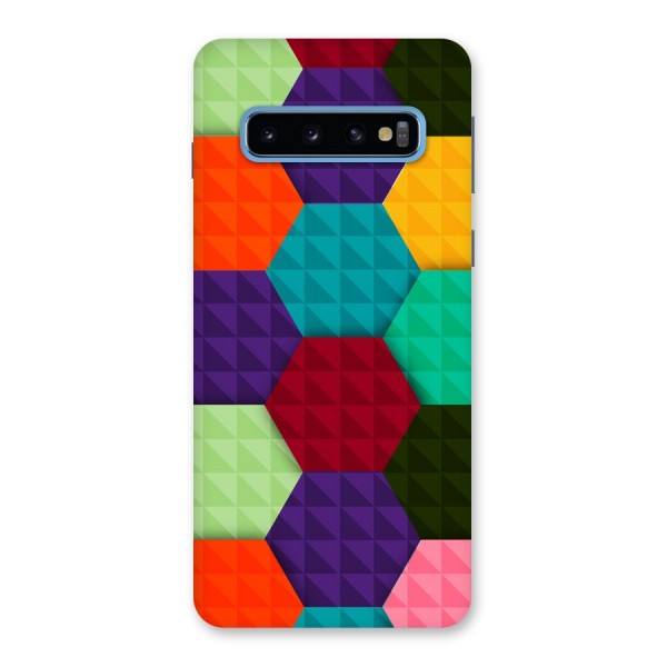 Colourful Abstract Back Case for Galaxy S10