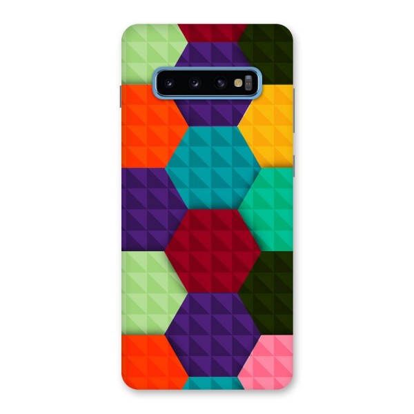 Colourful Abstract Back Case for Galaxy S10 Plus