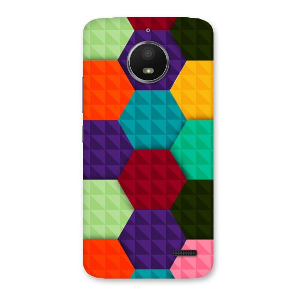 Colourful Abstract Back Case for Moto E4