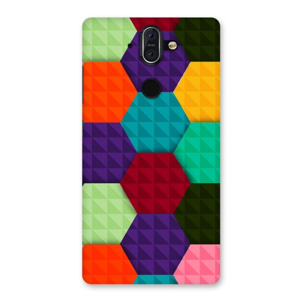 Colourful Abstract Back Case for Nokia 8 Sirocco