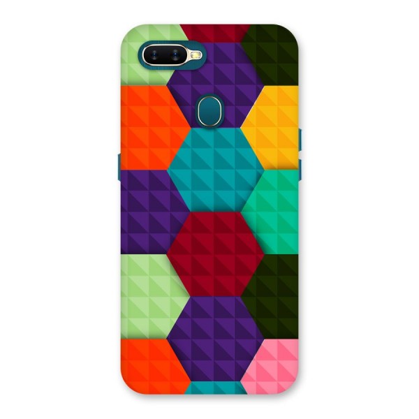 Colourful Abstract Back Case for Oppo A12