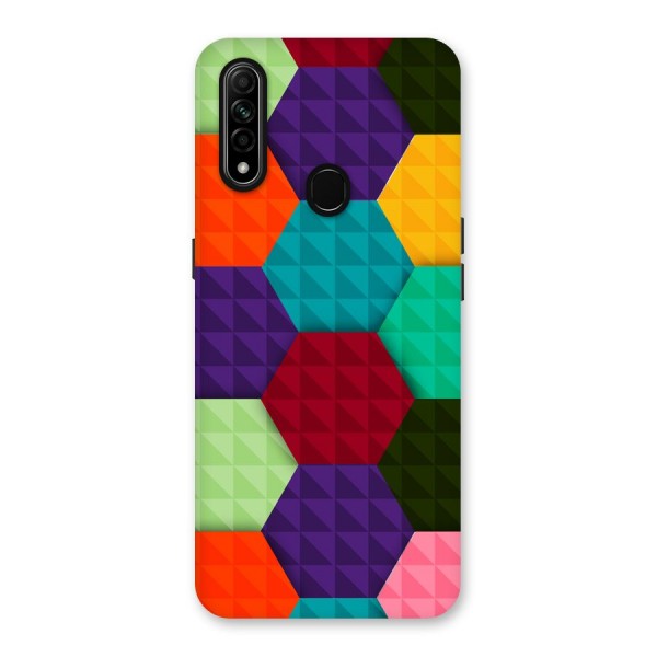 Colourful Abstract Back Case for Oppo A31