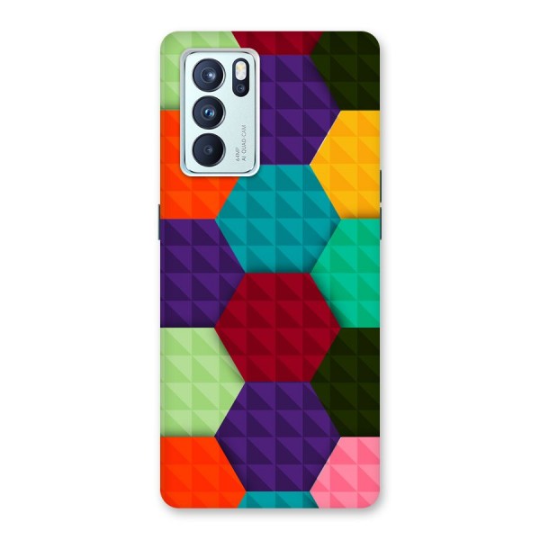 Colourful Abstract Back Case for Oppo Reno6 Pro 5G
