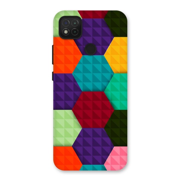 Colourful Abstract Back Case for Redmi 9C