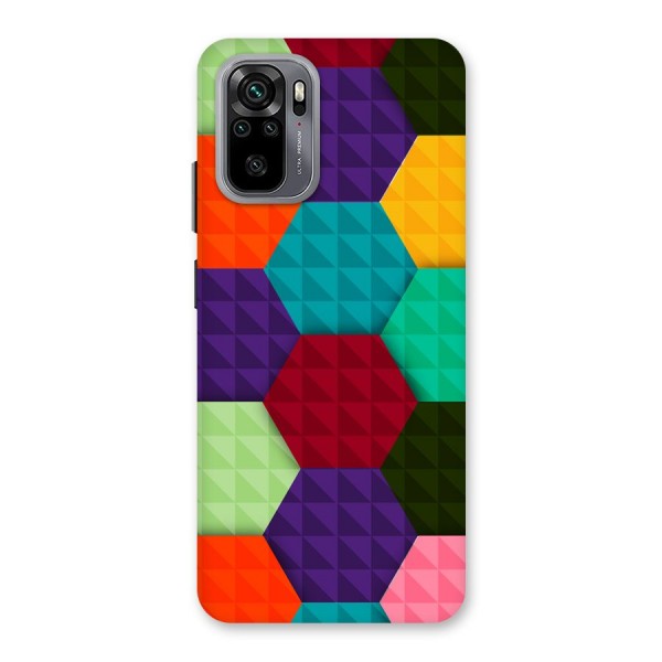 Colourful Abstract Back Case for Redmi Note 10