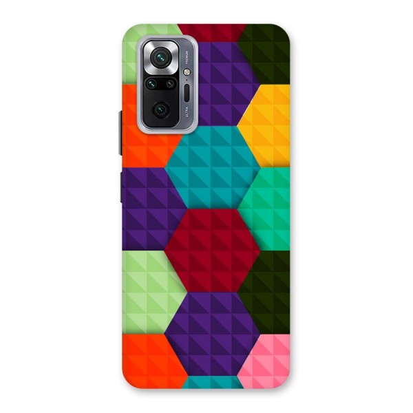 Colourful Abstract Back Case for Redmi Note 10 Pro