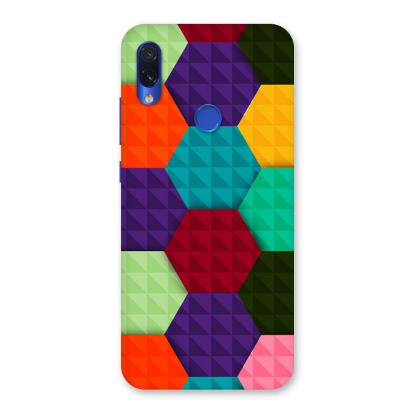 Colourful Abstract Back Case for Redmi Note 7