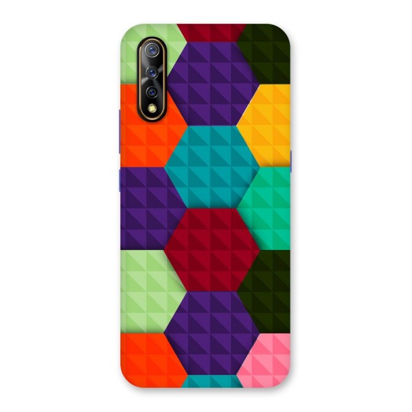 Colourful Abstract Back Case for Vivo S1