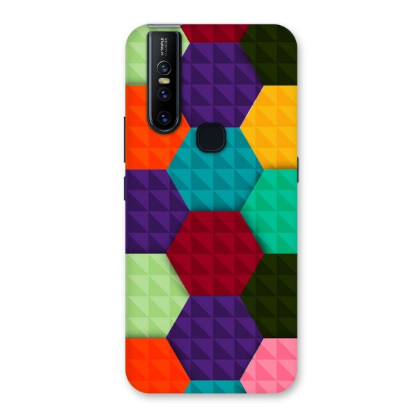 Colourful Abstract Back Case for Vivo V15