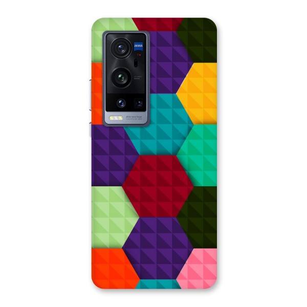 Colourful Abstract Back Case for Vivo X60 Pro Plus