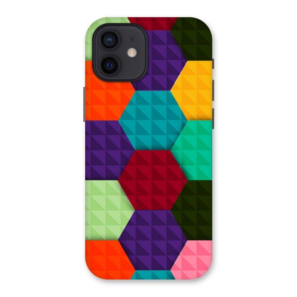 Colourful Abstract Back Case for iPhone 12