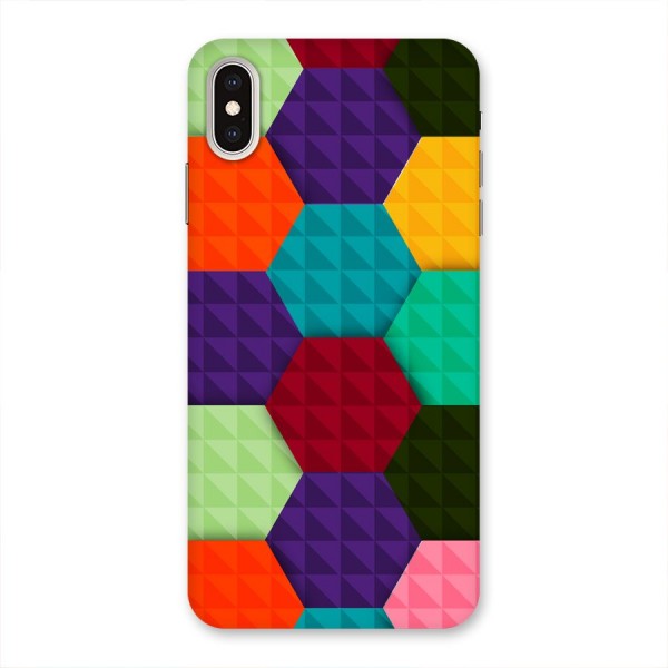 Colourful Abstract Back Case for iPhone XS Max