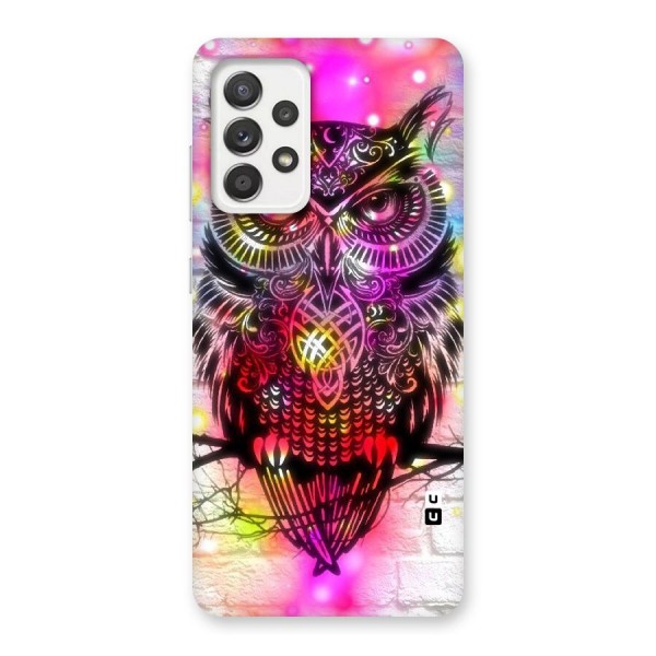 Colourful Owl Back Case for Galaxy A52