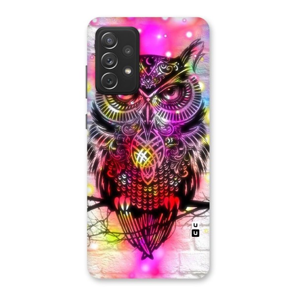 Colourful Owl Back Case for Galaxy A72