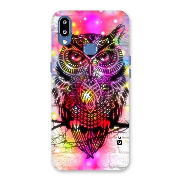 Colourful Owl Back Case for Galaxy M01s