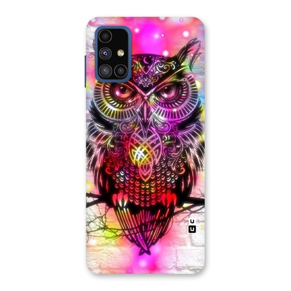 Colourful Owl Back Case for Galaxy M51