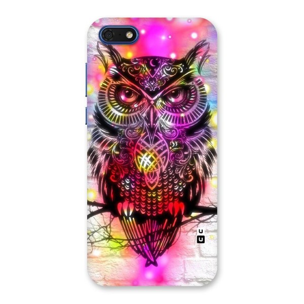 Colourful Owl Back Case for Honor 7s